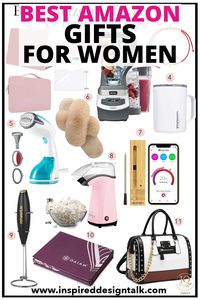 These are the best amazon gifts for women birthday ideas I've found. The amazon finds are perfect.