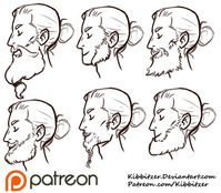 Beards reference sheet by Kibbitzer on DeviantArt