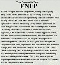 Rocking the ENFP!