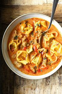 Creamy Tortellini Soup with Sausage Recipe on Food52