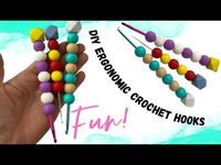 (24) Make your own ergonomic crochet hooks - YouTube