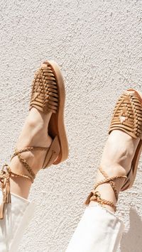 #cjla #carlyjean #malibu #california #bohemian #huarache #woven #sandals #platforms #tie #braided #tan #clay #summer #style #aesthetic