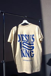 Jesus is King, Aesthetic Shirt, Christian Shirt, Gift for Friend, Christian T-Shirt, Christian Ffaith Gifts, Friend Gift