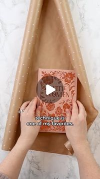 Christina Dennis on Instagram: "I'm counting down you favourite videos of 2024! At no. 3 is this pleated gift wrapping technique that will turn any plain wrapping paper into a work of art. Plus, I love how the folds create pockets for cards, tags, or even dried or faux flowers! I edited this video to show you how you can use this gift wrap hack for any special occassion - not just Christmas. Here, I'm wrapping up a beautiful book as a birthday gift. Let me know if you'll try this wrapping technique in 2025! #thediymommy #giftwrapping #giftwrappingideas #giftwrap"