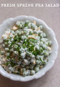 Mom's Easy Pea Salad