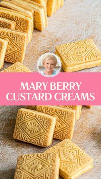 Mary Berry’s Custard Creams are made with unsalted butter, caster sugar, egg, vanilla extract, plain flour, and custard powder, as well as additional sugar and egg yolks for the crème au beurre. This delightful Custard Creams recipe creates a tasty dessert that takes about 2 hours and 5 minutes to prepare and can serve up to 12 people.