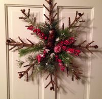 Snowflake wreath