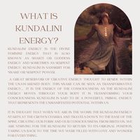 Kundalini Reiki // Distance Energy Healing Session, Divine Feminine, Goddess Embodiment, Shakti Energy, Kundalini Awakening ✨✨ We are here to claim the divine feminine. Not in resistance to the masculine. Rather to claim the eternal flow, the energy of creation ✨✨What is Kundalini Reiki:Kundalini Reiki is a powerful transformational healing modality and a very safe way to awaken the Kundalini energy. It uses both the universal and Earth energies, to connect to higher consciousness and healing. I