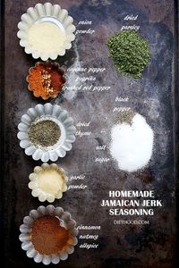 Whip up a batch of this homemade Jamaican Jerk Seasoning, a vibrant blend that's a mix of spice, sweetness, and tanginess. It's a flavorful, versatile seasoning perfect for chicken, pork, and grilled meats.