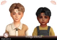 s4cc sims4cc sims 4 cc hair hairstyle mods custom content male masculine short wavy child toddler younger sims baby