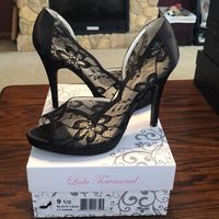 Brand: Lulu Townsend Black Lace Shoes Size: 9.5 Color: Black Condition: Brand New