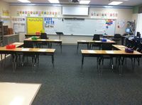 Tables Classroom Desk Arrangements | ... Classroom, Classroom Organizations, Classroom Desks Arrangements