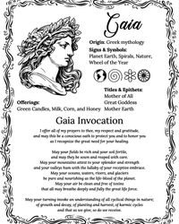 Gaia invocation