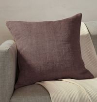 Textured Linen Pillow Cover | Rejuvenation