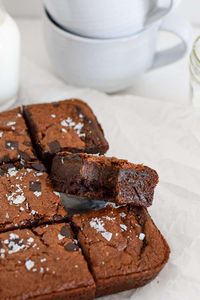 Dark Chocolate Mochi Brownies - Yeji's Kitchen Stories