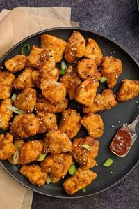 If you're looking to spice up your family dinner try this easy Sweet-n-Spicy Crispy gluten free air Fryer Korean Fried Chicken Recipe. A healthy paleo crispy korean fried chicken with chili, low sodium soy sauce and chicken breast.