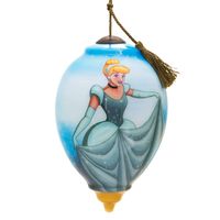 Disney Princess Ne'Qwa Art® Cinderella Hand-Painted Glass Hallmark Ornament - Specialty Ornaments | Hallmark