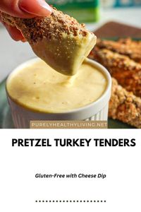 Pretzel turkey tenders recipe| Gluten free, air fried pretzel turkey tenders| Comfort dinner recipe