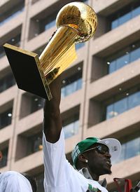 A 15-time All-Star, Garnett finally won his first and only championship in 2008 with the Boston Celtics.