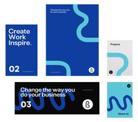 Business hub brand design on Behance