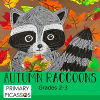 Get ready for a fun art lesson where you will learn how to draw an adorable raccoon playing in the Autumn leaves! This drawing lesson includes step-by-step pictures of how to draw the raccoon, bringing this playful woodland creature to life. I will also show you how to make a beautiful fall leaf background that can be used for other art projects as well. Your students will LOVE making this project!