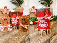 Grab these $5 (and under) wood pieces to make these EASY Christmas Cricut DIYs! - Whiskey & Whit