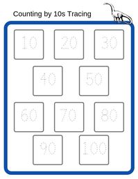 Counting by 10s, 5s, 2s and more! Check it out and print it now!