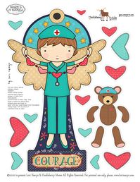 Nurse Angel and Teddy Bear