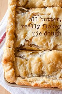 All Butter, Really Flakey #Pie Dough recipe