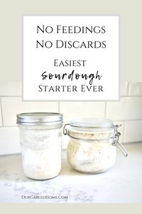 How to Maintain a Sourdough Starter Without Feedings or Discards