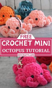 Making this mini octopus is a quick and enjoyable venture, demanding no intricate sewing skills but ending with a rewarding and cute result.