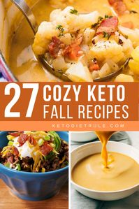 Looking for some healthy, delicious keto fall recipes? Look no further! Here are 27 easy and delicious keto recipes to make this fall.