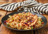 Egg roll in a bowl ramen is an irresistible skillet of deconstructed egg rolls tossed with ramen noodles and I'm telling you now that you are going to love it.