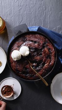 "When I arrived in Australia over 20 years ago, I was blown away with this country’s love of a good chocolate pudding, sticky date pudding with butterscotch sauce and the rightfully venerated lemon delicious! That same self-sauciness blesses this pudding that’s based on a recipe found in a vintage cookbook from Victoria." – Matt Preston