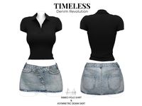 Timeless touch to denim styles. This asymmetric denim skirt and ribbed polo combine both elegance and comfort. Visit my Patreon page to see the full collection and get this item:  https://www.patreon.com/posts/110699308   - Patreon - Sims 4 Clothes - Sims 4 clothes - Sims 4 skirt - Sims 4 Custom Content -Sims 4 - ts4 - ts4cc - sims4cc - sims 4 custom content - sims - sims 4 mods - sims 4 cc 2024 - sims 4 realistic mods - summer outfits - sims 4 tops - sims 4 denim - sims 4 clothes - denim- sims polo- sims bag - sims 4 skirts - sims 4 blender - sims blender - sims 4 blender community -