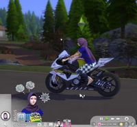 A free The Sims 4 rideable motorcycle/motorbike mod created by Cukeng CC on Patreon. Perfect for your biker or motorcycle club sims.