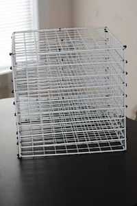 Tuesday Tips Wire Rack Paper Organizer Hack - Koti Beth