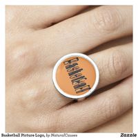 #basketball  Picture #logos , Ladies Silver #rings