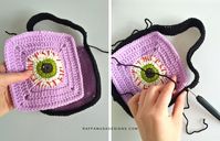 How to Crochet a Granny Square Trick-or-Treat Bag for Halloween