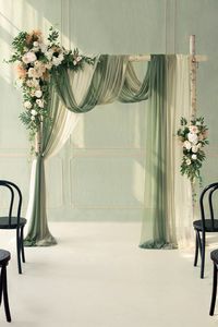 Ling’s moment features wedding arch flowers and artificial wreaths that complement your wedding decor. Browse our selection of custom, handmade pieces today.