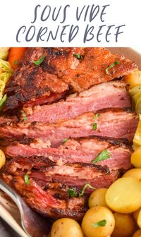 This sous vide corned beef is incredibly tender and bursting with flavor. The sous vide does most of the work for you, making this recipe fool-proof and guaranteeing a perfectly cooked, juicy, and flaky corned beef every time. I promise you, you've never had corned beef this good!