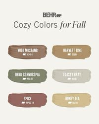 Autumn is the time of year when leaves start falling to the ground and brown, orange and yellow hues fill our vision. It is also the time of year when fall flavors hit our taste buds. These colors and flavors go hand in hand for a fall-inspired color palette. Click for more color inspiration.