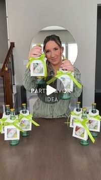 Kristin Miller | Mom of 2 on Instagram: "Party favor idea🍋Comment “links” and ill send you my free recipe printable + supply links directly to your DMs! This would be perfect for a birthday party, wedding favor, bachelor/bachelorette party - the options are endless! If you’ve never had a ranch water before - its a must🤌🏼Save & send this to someone you want to make these with!
•
What you need:
* topo chico
* mini limes
* mini tajin bottles
* mini tequilla bottles
* hanging boxes
* ribbon
•
Find supplies in my @shop.ltk & thank you @parkspartyplanning for the inspo!
•
•
#partyfavor #partyideas #partydecor #partyinspo #birthdayparty #ranchwater #drinkrecipe #giftidea"