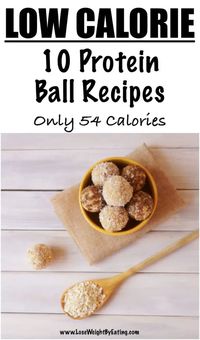 10 Protein Ball Recipes for Weight Loss!