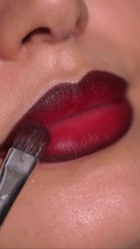 Red lips tutorial, makeup inspiration, makeup tutorials, glam, lip liner, red lipstick