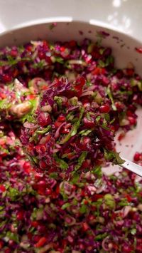 Indulge in a mouthwatering pomegranate salad bursting with vibrant flavors. This recipe features juicy pomegranate seeds, mixed greens, and a tangy dressing that will leave you craving for more. Perfect for a refreshing and healthy meal!