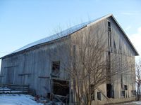 Indiana Barn salvaged by Trestlewood -- the siding and interior timbers were saved and given a second life!