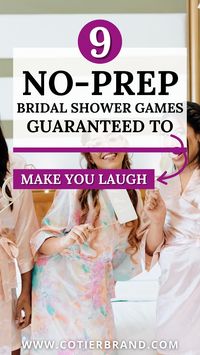 When it comes to finding bridal shower games that require no-prep, these can be far and few between – if you don't know where to look.