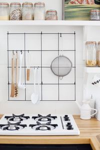 wire utensil rack