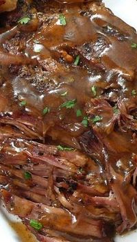 Slow Cooker "Melt in Your Mouth" Pot Roast.